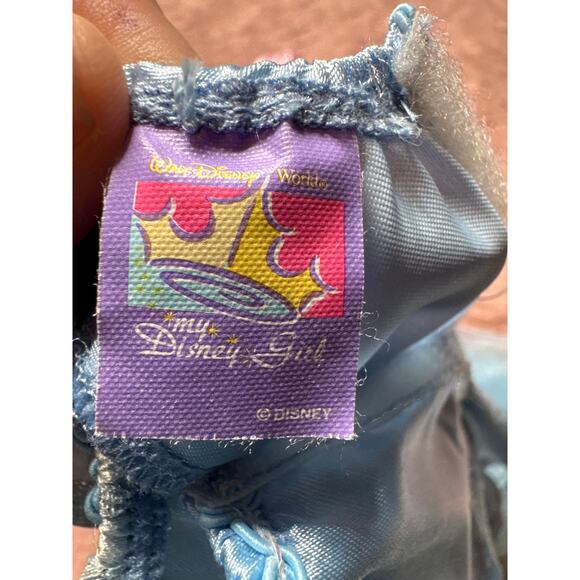 Set 2 My Disney Girl Doll Dresses Cinderella & Aurora Style Blue/Pink 18” - Picture 4 of 7